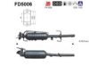 MAZDA RFY62055X Soot/Particulate Filter, exhaust system